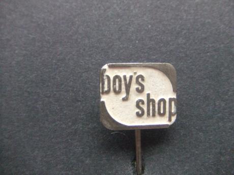 Boy's Shop onbekend wit